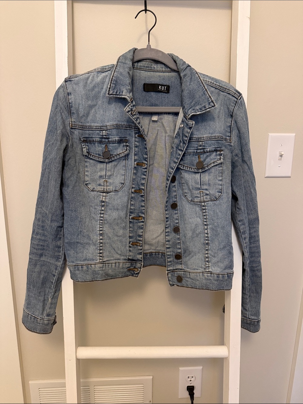 Kut from the Kloth Light Blue Denim Jacket